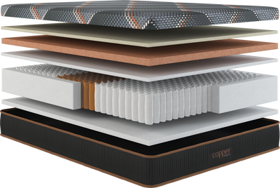 Copper 13.5" Plush Hybrid by Spring Air