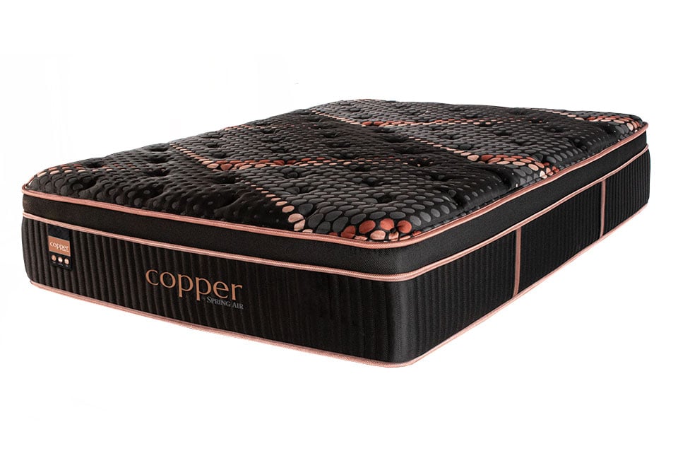 Copper 15.5" Quilted Euro Pillow Top Mattress by Spring Air