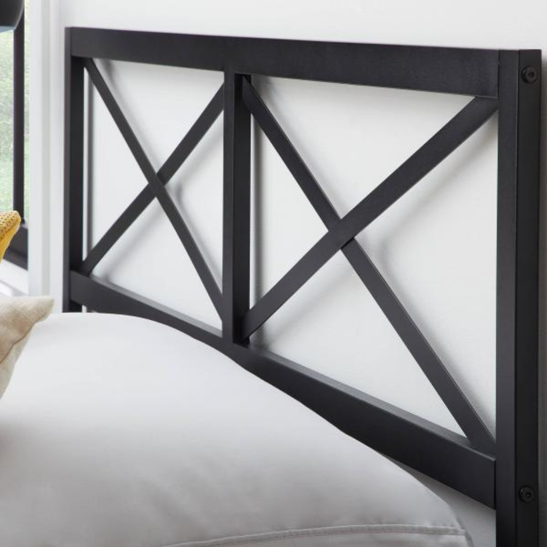CLEARANCE Full Metal Floor Model Taylor Headboard
