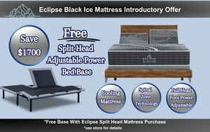 black Ice Eclipse Mattress Introductory offer Save $1700