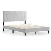 CLEARANCE Hart King Size Upholstered Headboard Bed