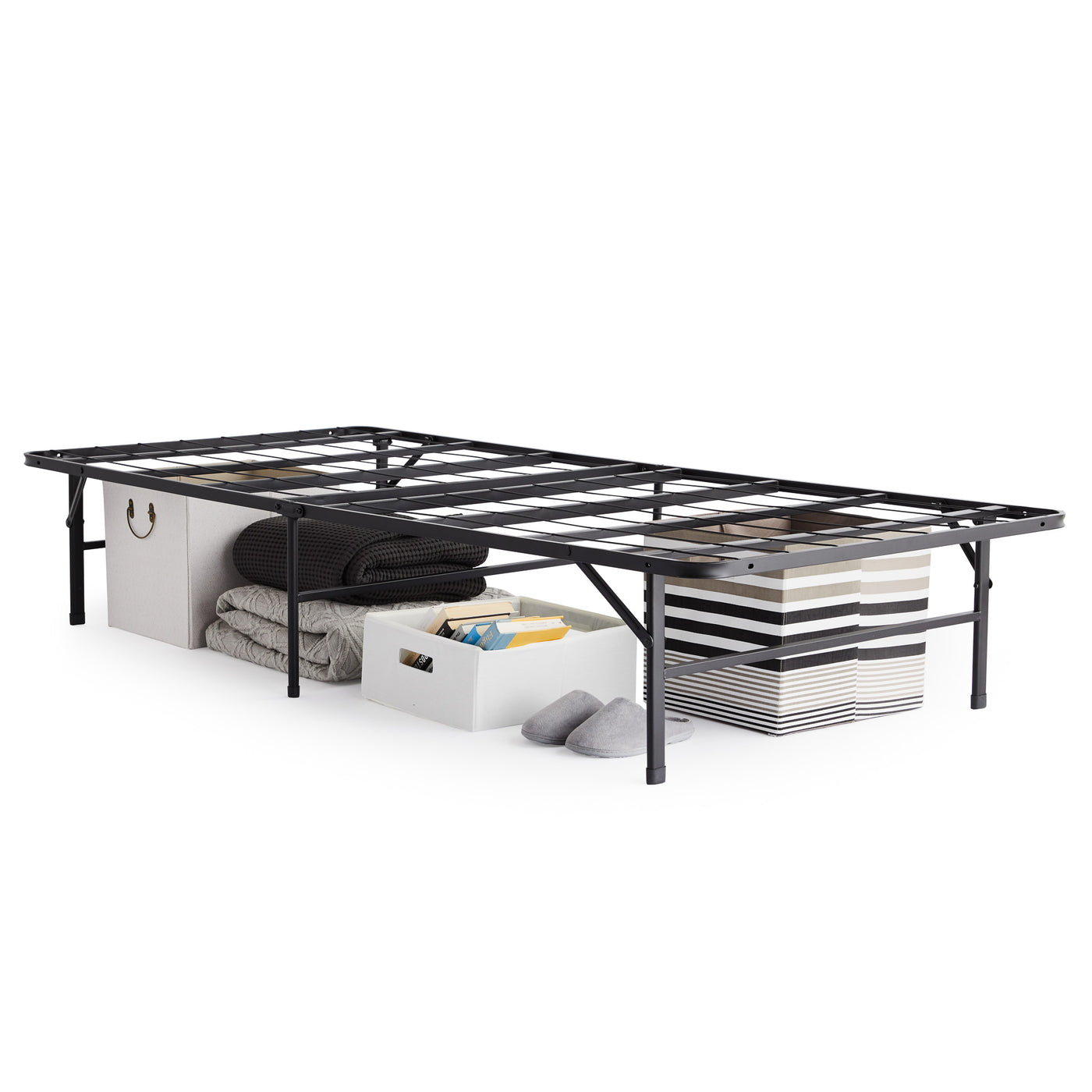 Highrise Metal Platform Bedframe By Malouf