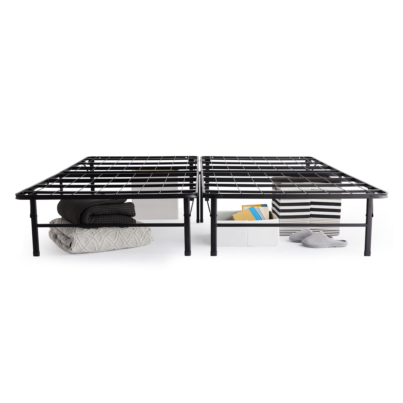 Highrise Metal Platform Bedframe By Malouf